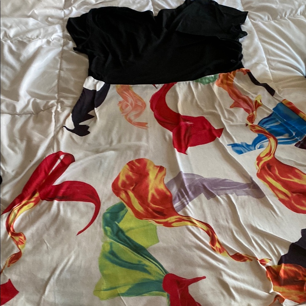 Colorful Abstract Dress